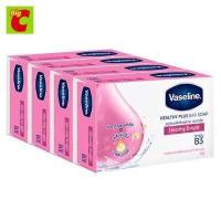 ราคา วาสลีน สบู่ก้อน เฮลธี ไบร์ท 65 ก แพ็ค 4 (17291147539)