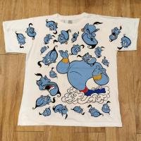 ราคา GENIE ALADDIN CARTOON เสื้อลายการ์ตูนเสื้อลาย ลายวินเทจ (11020387499)