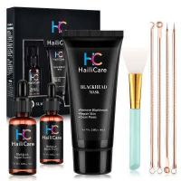 ราคา Hailicare 5 In 1 Blackhead Remover Facial Mask Bamboo Tea Tree Serum Nose Peel Off Mask Oil Control Skin Purifying Deep Cleansing Acne Comedone Removal (13682270830)