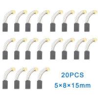 ราคา 20ชิ้นมอเตอร์คาร์บอนแปรงแปรงคาร์บอนลูกหมูชุดอะไหล่ขายดีทนทานปฏิบัติ (5011608304)