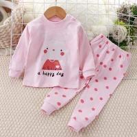 ราคา พร้อมส่งในไทย ชุดนอนเด็ก ชุดกันหนาวเด็ก เสื้อแขนยาว กางเกงขายาว ผ้า cotton เนื้อผ้านุ่มใส่สบายตัว ไม่ระคายผิว ลายน่ารักตรงปก size 73 140 (17067423786)