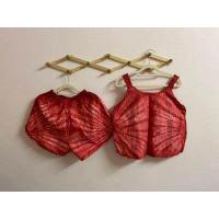 ราคา ชุดมัดย้อม สายเดี่ยวขาสั้น ชุดเซตเสื้อกางเกงมัดย้อม (9084319296)