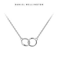 ราคา สาขาของแท้ daniel wellington สร้อยคอผู้หญิง ELAN ชุดสมาร์ทแหวนคู่ขนาดเล็กสร้อยคอแฟชั่น แท้100 (14660283488)