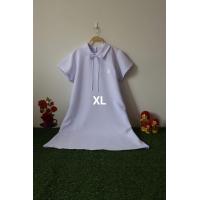 ราคา ชุดคลุมท้องพยาบาลสีขาว ชุดคลุมท้องผู้ช่วยพยาบาลสีเหลือง ชุดคลุมท้องไซส์ใหญ่อก44 50นิ้ว ใส่ถึงคลอดค่ะ (18343093817)