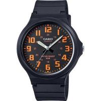 ราคา Casio นาฬิกาข้อมือผู้ชาย กันน้ำ 50 เมตร หน้าปัดใหญ่ สายเรซิน รุ่น MW 240 ของแท้ประกันศูนย์ CMG (352009486)