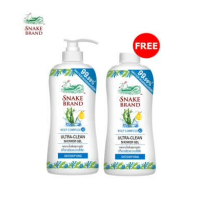 ราคา Snake Brand ตรางู เจลอาบน้ำ ขนาด 450 มล แพ็ค 2 ขวด (14365018011)