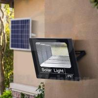 ราคา Nobi House Outdoor Solar spotlight IP67 solar led โคมไฟและหลอดไฟ รับประกัน 1 ปี 25W 45W 100W 200W ไฟ led โซล่าเซล ไฟสปอร์ตไลท์โซล่าเซลล์ (5302792521)