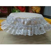 ราคา ผ้ารองพาน ผ้ารองพานสินสอด ผ้าห่อสินสอด ผ้าปูสินสอด ผ้ารองพานขันโตก ผ้ารองฐานพระ ผ้ารองวัตถุมงคล ผ้ารองขันโตก ผ้ารองพานขันโตก ผ้าลูกไม้ลายดอกมะลิขาวดิ้นทอง (15549189005)