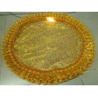 ราคา ผ้ารองพาน ผ้ารองพานสินสอด ผ้าห่อสินสอด ผ้าปูสินสอด ผ้ารองพานขันโตก ผ้ารองฐานพระ ผ้ารองวัตถุมงคล ผ้ารองขันโตก ผ้ารองพานขันโตก ผ้าลูกไม้ลายดอกมะลิขาวดิ้นทอง (15549090975)