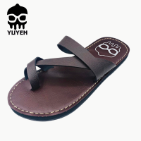 ราคา SSS YUYEN 1 36 45 รองเท้าหนีบ รองเท้าสายไขว้ รองเท้าแตะหนัง PU รองเท้าแตะวินเทจ รองเท้าแตะเท่ๆ 2023 รองเท้าพระ แทน น้ำตาล ดำ (1715388572)