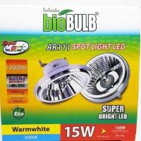 ราคา หลอดไฟAR111ไบโอบัลบ์LED 15Wขั้ว G53 หลอดประหยัดไฟไม่ร้อนไม่เปลืองไฟหลอดAR111แสงขาว RS Bio AR111 15W แสงเดย์ไลท์ แสงวอร์มไวท์ (10095449536)