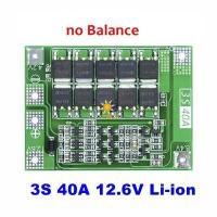 ราคา 3S 40A 11 1V 12 6V BMS 18650 25 45A Lithium Li ion Battery Protection Board ใช้กับสว่าน 170w ได้ (4127298675)
