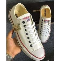 ราคา รองเท้าหนัง Converse all star สีขาว ของมีจำนวนจำกัดแท้100 (3857592767)