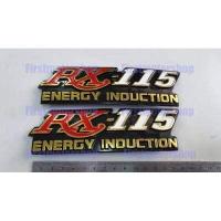 ราคา โลโก้ฝาข้าง ตราฝากระเป๋า RX115 RX125 RXS รถมอเตอร์ไซค์ รถนอก Yamaha Firstmotorshop เก็บเงินปลายทางได้ (13564212919)