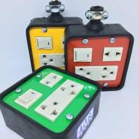 ราคา JPS บล็อกยาง ปลั๊กยาง บ็อกยาง บล๊อกยาง บ๊อกยาง ปลั๊กสนาม ปลั๊กไฟ พาราแท้ 2x5 2x8 4x4 4x8 มีสวิตซ์รีเซ็ต มอก 4ช่อง 6ช่อง (16412717866)