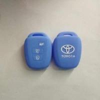ราคา ซิลิโคนกุญแจ ซิลิโคนรีโมทกุญแจ Toyota Yaris 2017 vios Ativ 3 ปุ่ม ซิลิโคนหุ้มกุญแจรถ ยนต์ โตโยต้า (6320322372)
