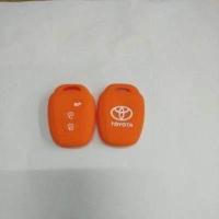 ราคา ซิลิโคนกุญแจ ซิลิโคนรีโมทกุญแจ Toyota Yaris 2017 vios Ativ 3 ปุ่ม ซิลิโคนหุ้มกุญแจรถ ยนต์ โตโยต้า (6320322367)