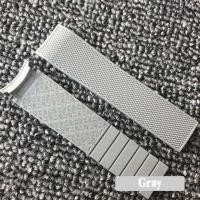 ราคา นาฬิกาข้อมือสำหรับ Longines CONQUEST HYDROCONQUEST โลหะ Deployant สายคล้องคอนาฬิกา Accessorie นาฬิกาซิลิโคนยาง Band Chain (9803278947)