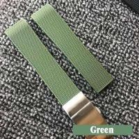 ราคา นาฬิกาข้อมือสำหรับ Longines CONQUEST HYDROCONQUEST โลหะ Deployant สายคล้องคอนาฬิกา Accessorie นาฬิกาซิลิโคนยาง Band Chain (9803278952)