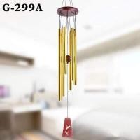 ราคา โมบายลมกระดิ่งลม ระฆังลม Wind Chimes กระดิ่งแท่งสีเงิน แขวนตกแต่งบ้าน ที่ทำงาน ร้านค้า (18462705947)