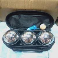 ราคา เปตอง 3 ลูก พร้อมกระเป๋า มีกระเป๋าแยกขาย Boule ball เลือกลายได้ ลูกเปตอง ขนาด 750 780 กรัม เหล็กแท้ ของแท้ (15903568054)