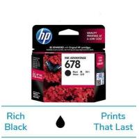 ราคา ตลับหมึก HP 678 BK สีดำ ของแตลับหมึกอิงค์เจ็ท HP 678 สีดำ for HP Deskjet Ink Advantage 1015 1515 2515 2645 2645 3545 4515 4645 All in One (13381517246)
