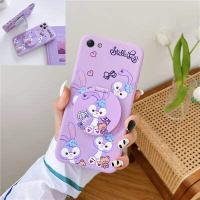 ราคา สำหรับ VIVO Y53 Y55 Y65 Y66 Y67 V5 V5s V5 Lite Y71 Y81 Y31 2020 Y51 2020น่ารัก Stella กระต่ายสีม่วงเคสโทรศัพท์ขาตั้งกระจกเคสโทรศัพท์แบบซิลิโคน (9401259668)