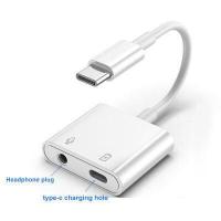 ราคา Adapter Lightning Male To Aux 3 5mm Female ตัวแปลงไอโฟน เป็น3 5 ไว้สำหรับ เสียบหูฟัง เสียบลำโพง Audio Charge Adapter Lightning To USB C Hub อะแดปเตอร์ (17641128754)