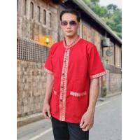 ราคา เสื้อพื้นเมืองผู้ชายภูไทแขนสั้น (19036487204)
