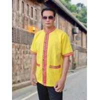 ราคา เสื้อพื้นเมืองผู้ชายภูไทแขนสั้น (19036487228)