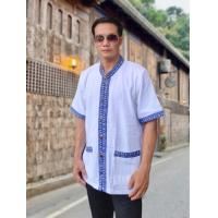 ราคา เสื้อพื้นเมืองผู้ชายภูไทแขนสั้น (19036487232)
