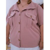 ราคา เสื้อโปโลสาวอวบ 2 แบบ มีเป๋า และแบบเรียบ เสื้อคอปกผญไซส์ใหญ่ เสื้อโปโลใส่ทำงานสำหรับสาวอ้วนบิ๊กไซส์ A277 A870 เสื้อโปโลหญิง (18445818560)