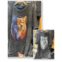 ราคา เสื้อยืดฟอกวินเทจ ลายการ์ตูน ลายเสื้อวง อกก่อนยืด44 ยาว26 (16020438842)
