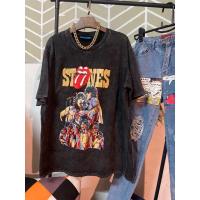 ราคา เสื้อยืดฟอกวินเทจ ลายการ์ตูน ลายเสื้อวง อกก่อนยืด44 ยาว26 (16020438840)