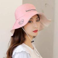 ราคา หมวกบัคเก็ต 2 ด้าน หมวกกันแดด หมวกปีกกว้าง มีสาย หมวกแฟชั่น หมวกปีกรอบ หมวก 2 ด้าน หมวกมีสายรัดคาง งานปัก มี 7 สี พร้อมส่ง (8629888913)
