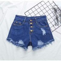 ราคา 50 90kg กางเกงยีนส์ขาสั้นสาวอวบ เสื้อผ้าคนอ้วน กางเกงยีนส์ผู้หญิงไซส์ใหญ่ กางเกงยีนผญ ไซคใหญ่ กางเกงคนอ้วน (13994377454)