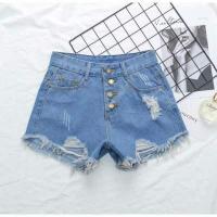 ราคา 50 90kg กางเกงยีนส์ขาสั้นสาวอวบ เสื้อผ้าคนอ้วน กางเกงยีนส์ผู้หญิงไซส์ใหญ่ กางเกงยีนผญ ไซคใหญ่ กางเกงคนอ้วน (13994377448)