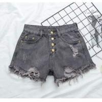 ราคา 50 90kg กางเกงยีนส์ขาสั้นสาวอวบ เสื้อผ้าคนอ้วน กางเกงยีนส์ผู้หญิงไซส์ใหญ่ กางเกงยีนผญ ไซคใหญ่ กางเกงคนอ้วน (14737723354)