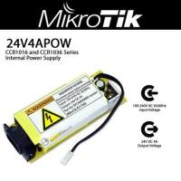 ราคา Mikrotik 24V 4A Internal Power Supply 24V4APOW เราเตอร์ CCR1016 และ CCR1036 (10944185693)