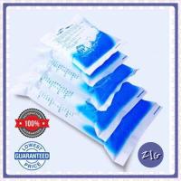 ราคา ZIGSHOP 10 PACK ถุงเก็บความเย็นแบบใส่น้ำ ice pack ice gel ไอซ์แพค เจลเย็น น้ำแข็ง เจลเก็บความเย็น Ice gel ไอซ์เจล แช่นม (3444568654)