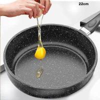 ราคา กระทะเทฟล่อน กระทะหินอ่อน ไม่ติดกระทะ Non stick ใข้กับเตาได้ทุกประเภท กระทะโคเรียคิง กะทะ ทรงลึก อาหารไม่ติดกระทะ เครื่องครัว กระทะ กระทะเทปล่อน ใช้กับเตาแม่เหล็กไฟฟ้าได้ กระทะก้นล (17659872401)