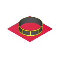 ราคา พรมไก่ชนขนาดใหญ่ พรมปูสังเวียนไก่ชน พรมปูสุ่มไก่ชน พรมรองสังเวียนไก่ชน ผ้ารองสังเวียนไก่ชน 3x3เมตรถึง5x5เมตรหนา3มม (13306718357)