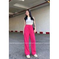 ราคา กางเกงขายาว ตีเกล็ดหน้า ผ้าวูลเวฟ ฮิตสุด รับลมหนาว (17459649580)