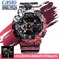 ราคา Casio G Shockนาฬิกาข้อมือผู้ชายสีดำ สีทองสายเรซิ่นรุ่นGA 110GB 1ADR ของแท้100 ประกันCMG (7472633159)