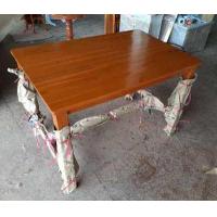 ราคา Sukthongเเพร่ โต๊ะอาหารไม้สักทอง โต๊ะกินข้าว โต๊ะร้านอาหาร ขนาด 100 65 สูง 70 ซม สีสักทองน้ำตาลส้มเคลือบเงา ราคาเฉพาะโต๊ะไม่รวมเก้าอี้ (830556627)