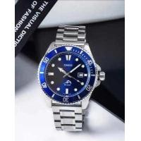 ราคา 100 ของแท้ Casio นาฬิกาข้อมือผู้ชาย สายสแตนเลสหน้าปัดดำ คาสิโอ นาฬิกาแฟชั่นผู้ชาย รุ่น MDV106 1AV มีหลากหลายสไตล์ให้เลือก (16052821854)