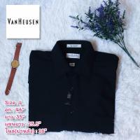 ราคา เสื้อเชิ้ตผู้ชาย ยี่ห้อ Van Hausen สีดำ Size L เท่มากๆ มือสอง แบรนด์แท้ 100 Brand Van Hausen แท้100 Size L Color สีดำ สินค้ามือสอง Secondhand รายละเอีย (16192689404)