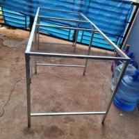 ราคา ชุดโต๊ะตลาดแผงลอยแบบพับได้ ครบชุด โต๊ะตลาดนัดแผงลอย โครงเหล็กตลาดทั้งชุด ที่วางของขายสินค้าตลาดโต้รุ้ง สูง 78 ยาว 180 เซนติเมตร มีช้อย้ (16250961529)