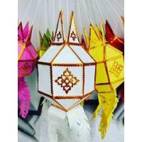 ราคา โคมล้านนา โคมแขวน ทำจากกระดาษสา ขนาด 6 นิ้ว (6609988061)