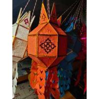 ราคา โคมล้านนา โคมแขวน ทำจากกระดาษสา ขนาด 6 นิ้ว (4158088876)